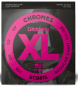 Preview: Daddario ECB81S Chromes Shortscale Flatwound, 45-100